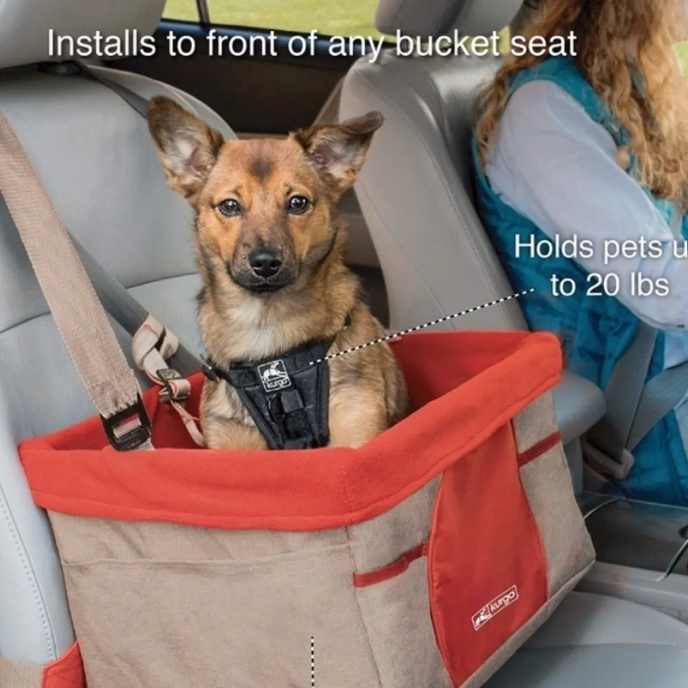 Kurgo Rover Heather Booster Dog Car Seat